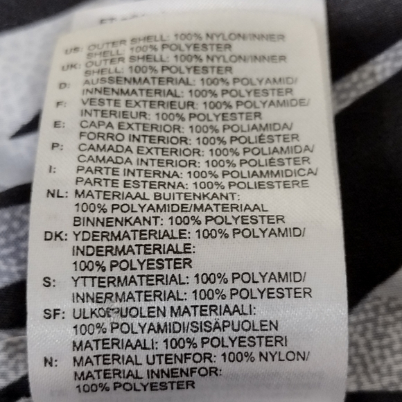 Vintage Adidas Reversible Anorak Jacket Men S Black Zebra Sporty Athletic - Picture 9 of 10